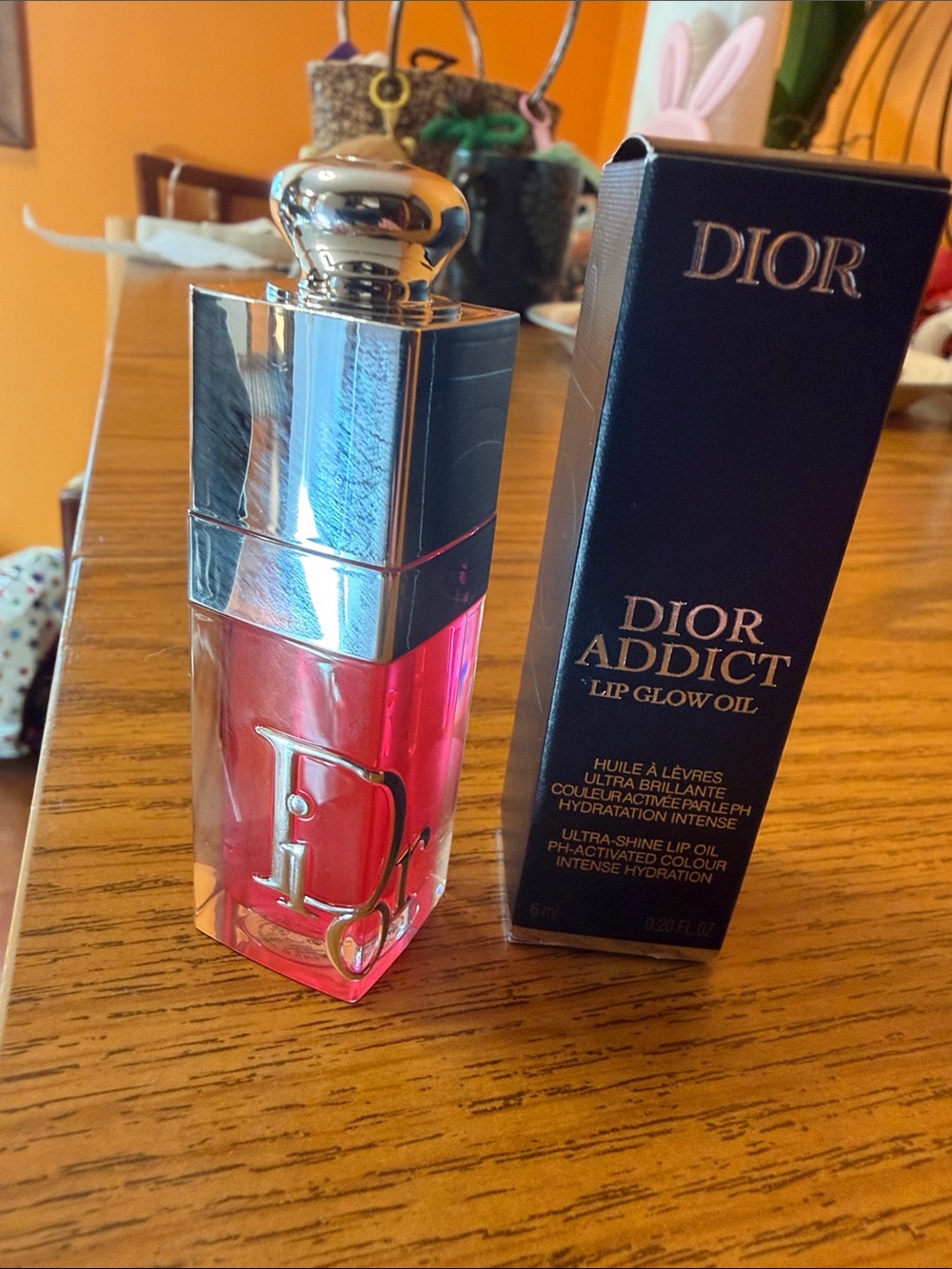 Dior Addict Lip Glow Oil - Navy Box with Silver Text never used - Picture 6 of 6